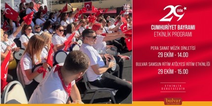 Cumhuriyetimizin 102. Yaşı Bulvar AVM’de Coşku ile Kutlanacak